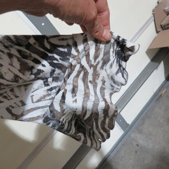 BOGO  Bronte mini dress long flare sleeves animal print size small stretch - Picture 3 of 8